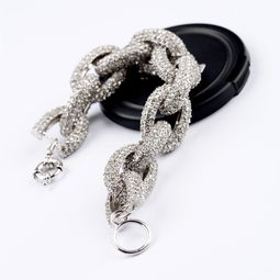 璀璨綻放，腕間風(fēng)尚 歐美時(shí)尚鑲鉆圓環(huán)手鏈引領(lǐng)潮流